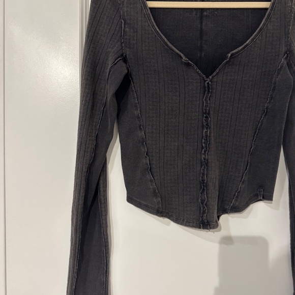 We The Free Long-sleeve - Grey Wash - Picture 2 of 7